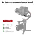 thumbnail image 2 of Kit de contrapeso SMALLRIG para DJI RS2/RSC2/RS 3/RS 3 Pro, 2 of 9