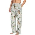 thumbnail image 6 of Naloa German Shepherd Dog Pajama Pants Men, PJ Bottoms, Sleep & Lounge Pants-Medium, 6 of 6