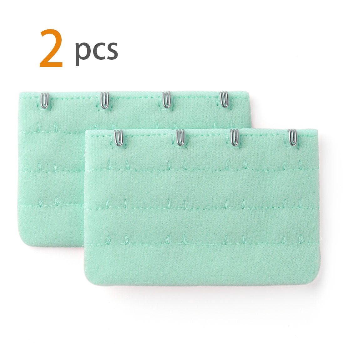 Unique Bargains Ladie's Bra Extender Strap Band Extension 3 Rows 4 Hooks