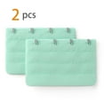 thumbnail image 2 of INSPIRE CHIC Women's 3 Rows 4 Hooks Bra Extenders Straps Extension Light Green 3 Rows 4 Hooks 2 Pcs, 2 of 5