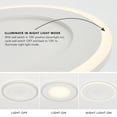 Maxxima 5 in. & 6 in. Retrofit Recessed LED Downlight with Night Light