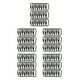 thumbnail image 2 of Wosthever Paquete de 24 llaveros de mosquetón con anillo en D de metal, miniganchos, pinzas de escalada para mochila, soporte para llavero para Type5 NO5, 2 of 6