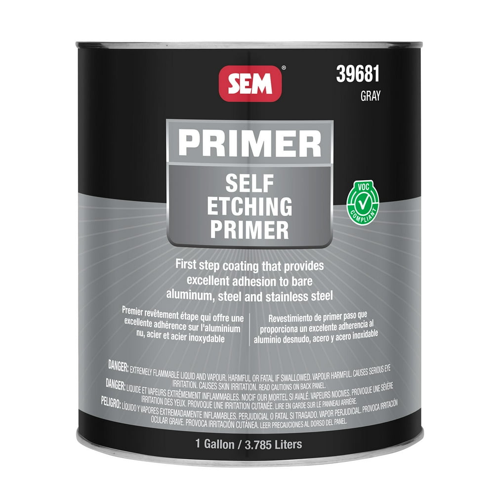 SEM SELF ETCHING PRIMER Gray Color 1 Gallon 39681