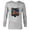 Athletic Heather, variant on Marvel Spider-Man Spider-Gwen Miles Morales Family Trip - Long Sleeve T-Shirt for Men - Customized-White