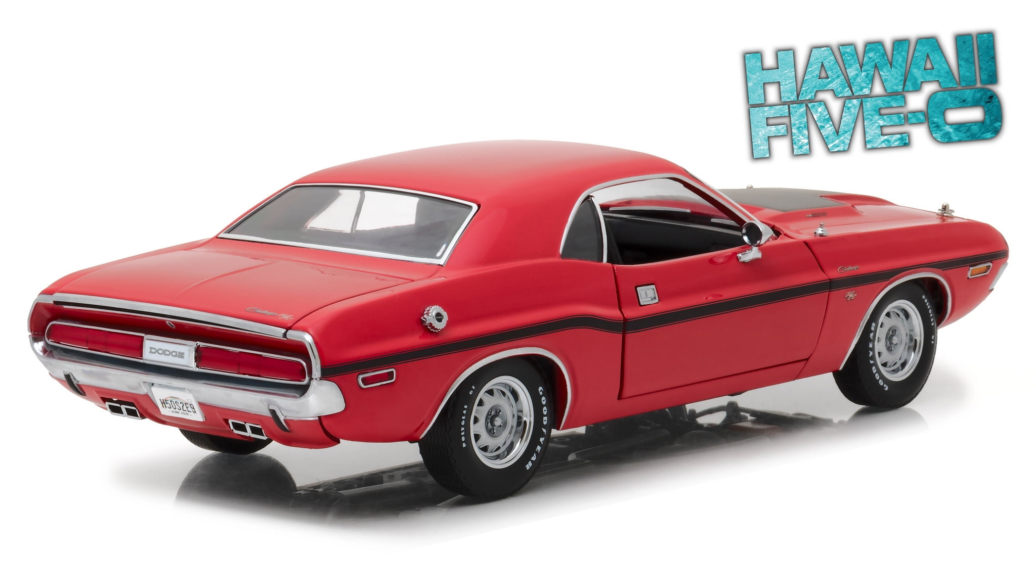 Greenlight 1:18 HAWAII FIVE-O 1970 Dodge Challenger R/T