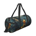 thumbnail image 2 of Bingfone Whimsical Starry Night Scene Print Gym Duffle Backpack for Men Women,Travel Weekender Carry-On Bags with Detachable Back Pack Straps for Traveling Overnight Climb Sports, 2 of 7