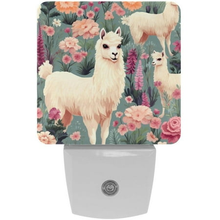 

Alpaca LED Square Night Lights - Modern and Versatile Plug-in Lighting Solution for Any Room - Energy Efficient and Stylish Illumination