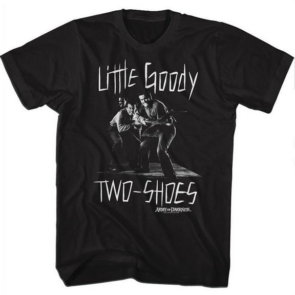 Army Of Darkness Goody Two Shoes Black Adult T-Shirt 3Xlt