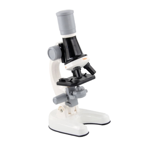 Juego de microscopio para niños kit de ciencia de microscopio para niños volante ajustable ángulo de observación luz LED para uso escolar ANGGREK Otros