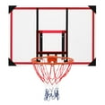 thumbnail image 2 of Zimtown Shatterproof Polycarbonate Wall-Mount Basketball Backboard, 2 of 13