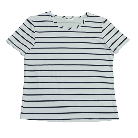 Playera George para Dama Manga Corta Marino Talla CH