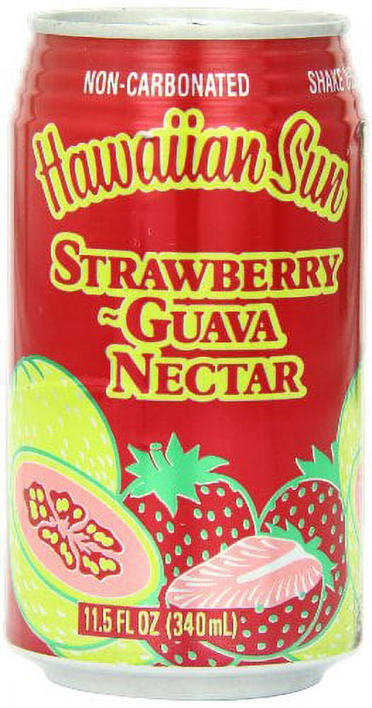 Hawaiian Sun Strawberry Guava Nectar, 11.5 Fl. Oz., 6 Count