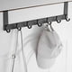 thumbnail image 3 of Over The Door Hook Hanger, Heavy-Duty Storage for Coat, Towel- 7 Hooks,Black, 3 of 4