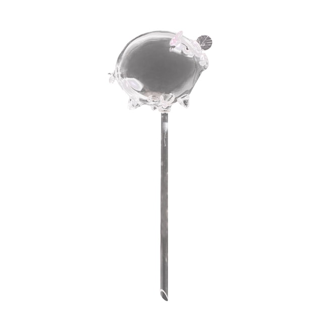 Dispositivo de riego automático por goteo de vidrio para patio, césped y jardín.
