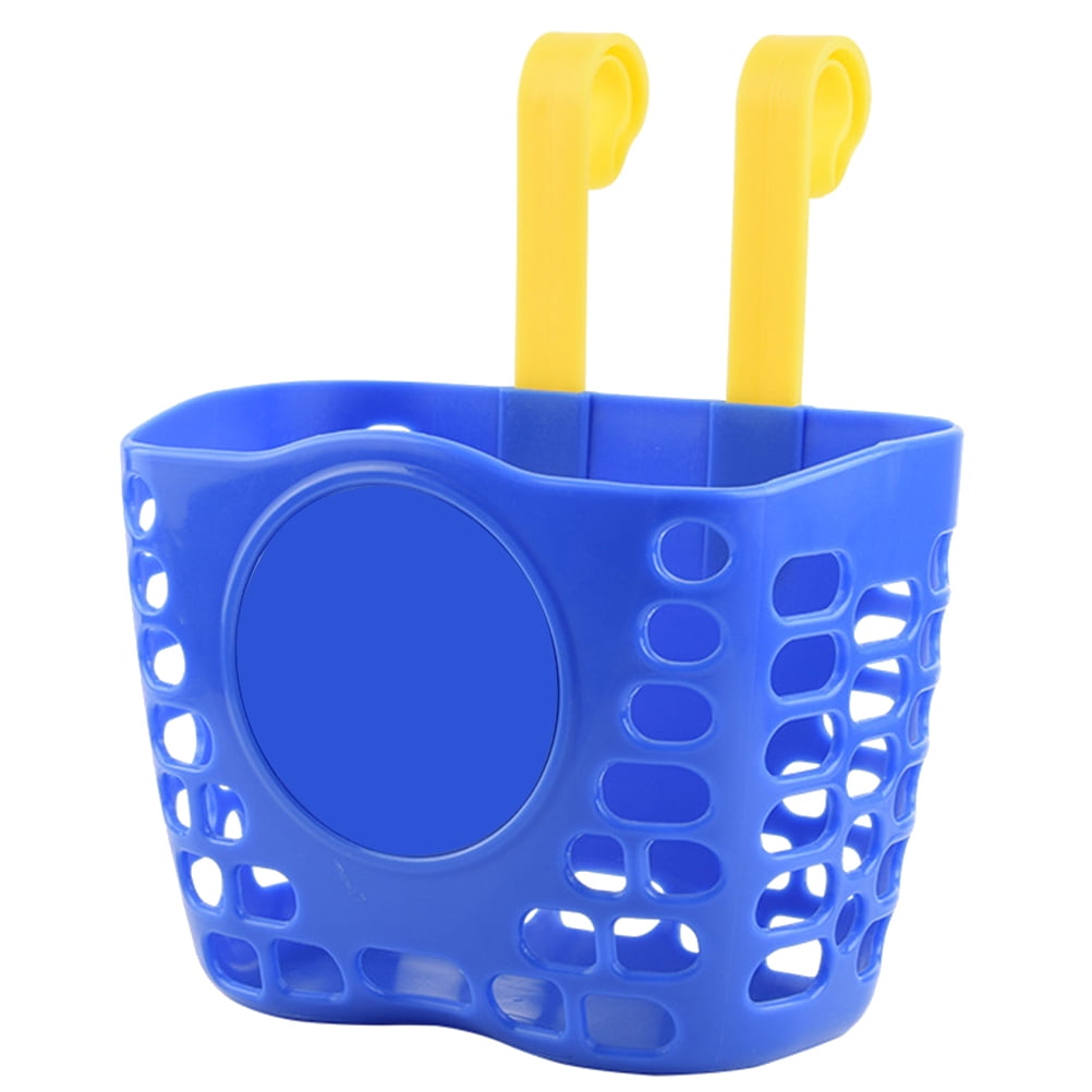 PP Plastic Children Basket Detachable Bike Storage Basket for Kids Bike
