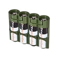 thumbnail image 2 of Powerpax Slim Line "AA" Battery Caddy, Military Green x 2 Holders "Each Holds 4 AA Batteries", 2 of 2