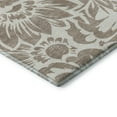 thumbnail image 4 of Addison Rugs Mayfield Washable Transitional Floral Taupe Rectangle Rug, 8' x 10', 4 of 6