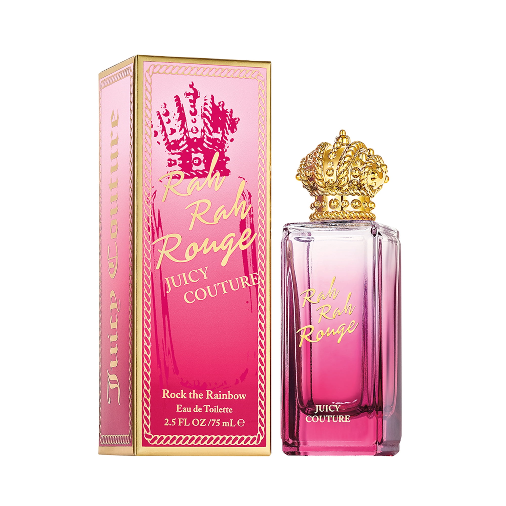 Juicy Couture Rock The Rainbow Rah Rah Rouge Eau De Toilette Spray, Perfume for Women, 2.5 fl oz