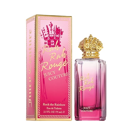 Juicy Couture Rock The Rainbow Rah Rah Rouge Eau De Toilette Spray, Perfume for Women, 2.5 fl oz