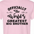 thumbnail image 4 of Inktastic Officially the World's Greatest Big Brother T-Shirt, 4 of 5