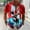 Watermelon Red, variant on UANWENN Men's Dress Shirts Slim Fit Casual Formal Shirt With Canadian Print Chest Pocket Comfortable Summer Party Wear Long Sleeve Stretch Shirt Men Casual Slim Fit Shirts Mens Dress Shirts Long