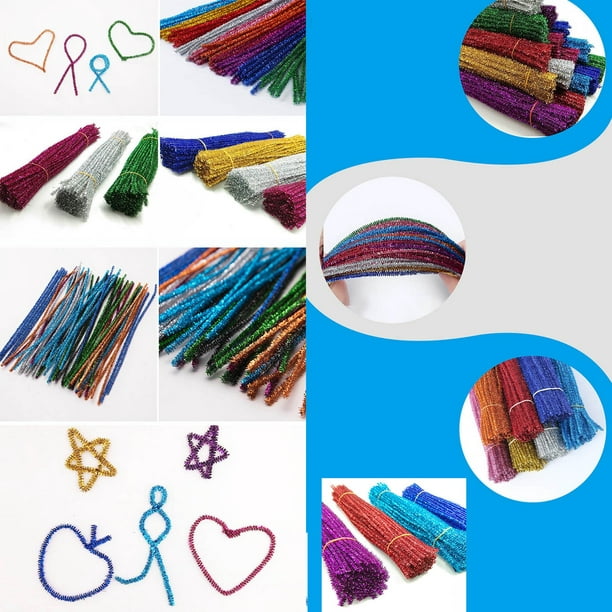 Pipe Cleaners, Pipe Cleaners Craft, Arts and Crafts for Kids, Crafts, Craft  Supplies, Art Supplies (200 Multi-Color Pipe Cleaners)