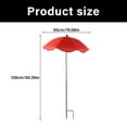 thumbnail image 5 of Adjustable Plant Umbrella Lace Side Garden Decoration Garden Umbrella Shade Garden Cover for Garden Plant Flower, 5 of 18
