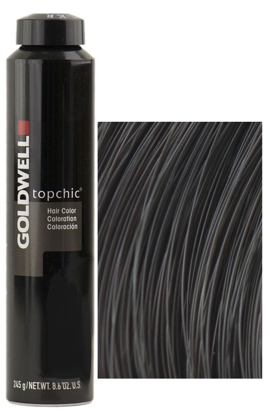 Goldwell Topchic Hair Color Coloration (Can) 4MG Blackened Matt Gold