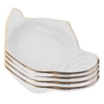 thumbnail image 4 of Shisuyan 4pcs Tea Bag Coaster Tea Bag Saucer Golden Edging Small Teapot Shaped Coasters, 4 of 8