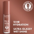 thumbnail image 2 of Brillo de labios NYX PROFESSIONAL MAKEUP This Is Milky Gloss, 2 of 9