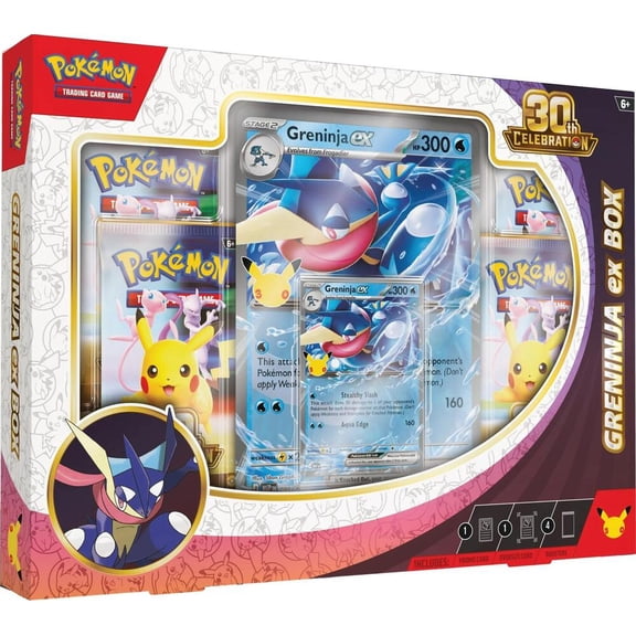 Pokemon TCG 30th Celebration Greninja ex Box