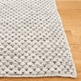 thumbnail image 4 of SAFAVIEH Vermont Candis Solid Distressed Area Rug, Light Grey/Ivory, 8' x 10', 4 of 8
