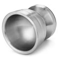 thumbnail image 3 of Molinillo de prensa de ajo de acero inoxidable Mortero Salt Maja Pedestal Bowl Pot Adepaton CKCHPIUBG, 3 of 7