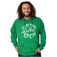 thumbnail image 3 of I'll Be Your Lucky Charm Clover Hoodie Sweatshirt Women Men Brisco Brands S, 3 of 6