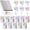 12, variant on 6 Sets Phlebotomy Badge Reel with Order of Draw Reference Cards Phlebotomist Appreciation Gifts for Phlebotomists Coworkers Office Supplies