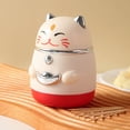 thumbnail image 4 of Toothpick Holder Toothpick Dispenser Automatic Cute Cat Shape Toothpick Dispenser Fruit Pick Storage Container For Home Kitchen Restaurant Vacuumed Sealed Containers Food with Lids 31 Storage with, 4 of 4