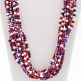 thumbnail image 2 of Mardi Gras Spot 27" Multi Color Glass Bead Necklace (Dozen), 2 of 4