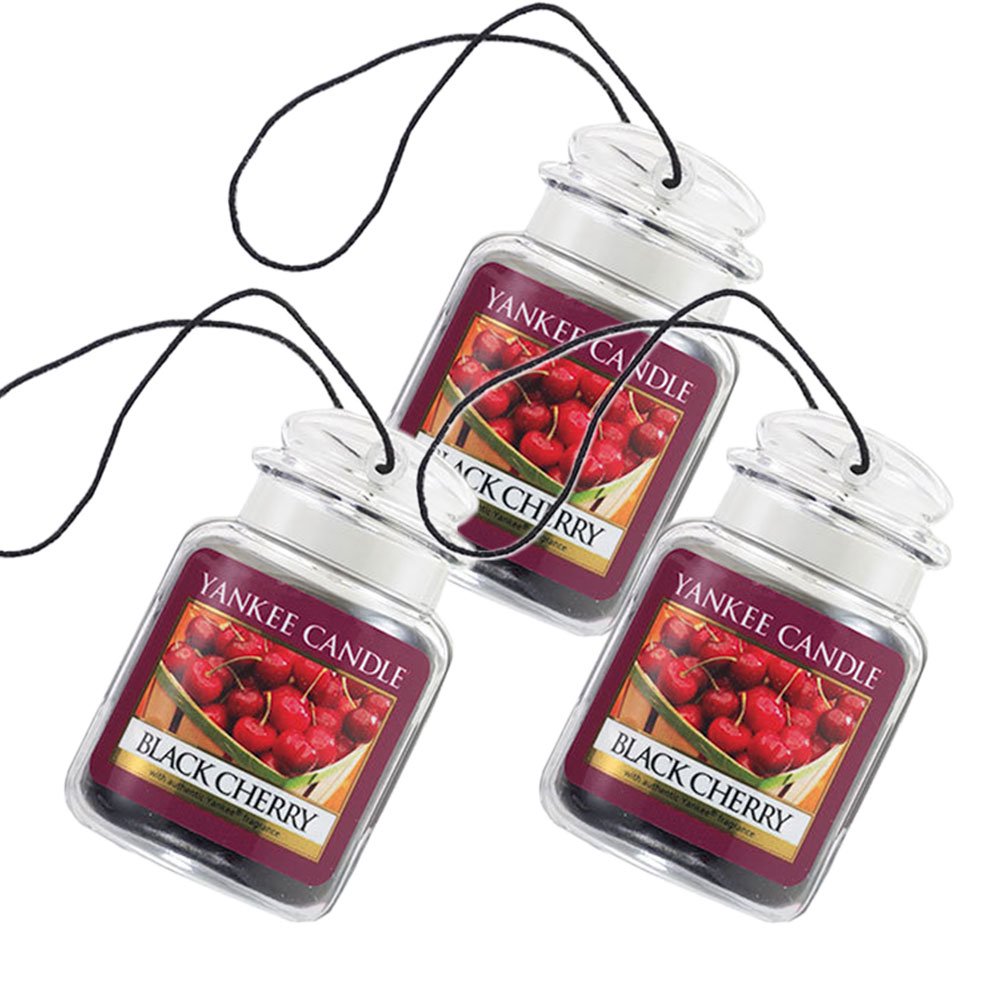 Yankee Candle Car Jar Ultimate Odor Neutralizing Air Freshener Black