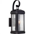 thumbnail image 1 of Quoizel Trumbull Medium Wall Lantern in Mystic Black, 1 of 2