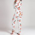 thumbnail image 1 of Body de pijama de una pieza con cuello en V y manga corta para mujer, mono Sexy con solapa en el trasero, Pjs, 1 of 4