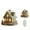 as shown, variant on LingVibe 2D Multi-Functional British Style Gingerbread House Desktop Decor for Office, Cafe, and Home, Decorative Christmas Holiday Ornament and Gift Idea