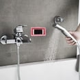 thumbnail image 5 of MLINS Bathroom Wall Phone Mount Stand 19.00X11.00X3.50CM Pink, 5 of 8