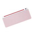 thumbnail image 3 of Pizarra blanca de mesa, pizarra blanca de vidrio de borrado en seco, organizador de almacenamiento para oficina, color rosa, 3 of 4