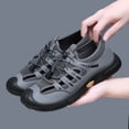 thumbnail image 4 of Domuza Mens Hiking Water Shoes for Women Quick Dry Outdoor Sport Sneakers Non Slip Lightweight Breathable Summer Trekking and Walking Climbing Shoe Gray 7 (EU-39), 4 of 7
