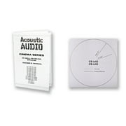 Acoustic Audio CSic63 In Ceiling 6.5 Speaker Pair 3 Way Home Theater Speakers