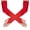 Red, variant on Fingerless Over Elbow Long Satin Opera Gloves - Soft, Stretchy Spandex Cosplay for Adults