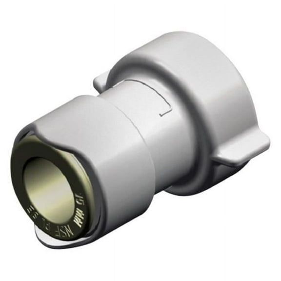 Attwood Marine WX1542B 0.75 in. BSP & 15 mm Quick Connect Brass Adapter