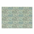 thumbnail image 1 of Hen and Chicks Cutting Board, Repetitive Pattern with Colorful Outline Babies and Mother, Decorative Tempered Glass Cutting and Serving Board, in 3 Sizes, by Ambesonne, 1 of 2