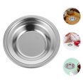 thumbnail image 4 of Plato pequeño de metal para bolsitas de té, ideal para el hogar o la sala de té. Organizador redondo para bolsitas de té. Posavasos y accesorio para guardar diversos artículos., 4 of 7