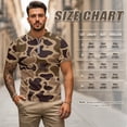 thumbnail image 6 of Aplkyhs Matching Couple Tennis Shirts Couple Camo Hunting Duck Golf Matching Outfits 4-Way Stretch Golf Shirts for Men Quarter Zip Golf Accessories for Men Suitable for Outdoor Sports, 6 of 6